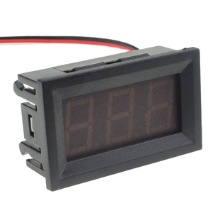 Mini LCD Digital <strong>Voltmeter</strong> Green 0.56" Inch LED Digital <strong>Voltmeter</strong> <strong>DC</strong> 0-40V Three Wires Volt Meter with 20cm Wire for Car - Product Image 5