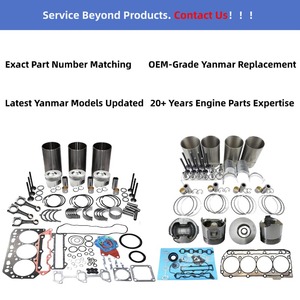 <strong>Engine</strong> Cylinder Piston Liner <strong>Kit</strong> 4TNE92 4TNE98 4TNV94 4TNV94L 4TNV88 4TNV86 4TNV98 Overhaul Gasket <strong>Kit</strong> for Yanmar - Product Image 4