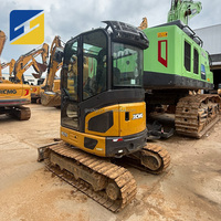 Mini-excavatrice sur chenilles d'occasion XCMG XE27U 2,88 tonnes, prix compétitif, pour travaux d'aménagement paysager et de terrassement
