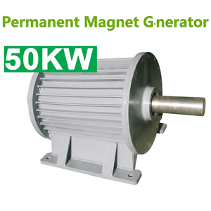 VENTE FLASH CE Alternateur à aimant permanent à arbre simple ou double 50 tr/min 50KW 220V/380V/420V ALLRUN PMG - Product Image 1