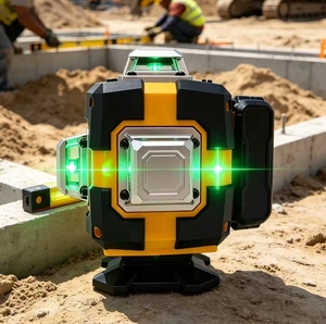 Nivel Láser 4D de Alta Precisión con 16 Líneas, Kit Verde para Bricolaje, Autonivelante, Rotatorio, con Batería de Litio DSH-3 - Product Image 4