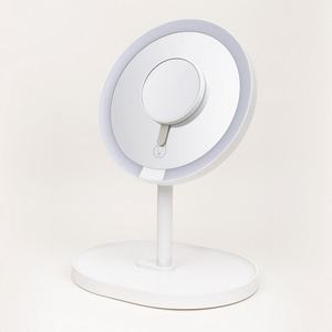 Miroir cosmétique LED portable, miroir de maquillage éclairé par LED - Product Image 3