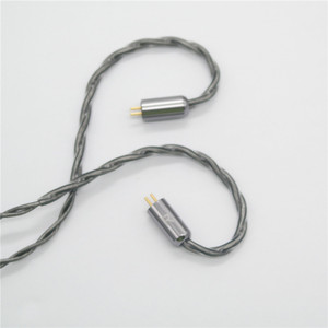 2P 0.78 Audio Cable Silver Plated Copper Nylon Wire 1.2M For QDC UE 1964 Headphones <b>Replacement</b> Cord - Product Image 2