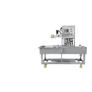 Nouvelle machine de scellage automatique en ligne 220V 1.5kW pour boîtes en plastique, boîtes à gâteaux de riz, gobelets à gelée, pots à confiture et scellage de feuilles d'aluminium - Product Image 4