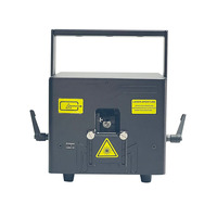 Système d'éclairage laser DJ contrôlé 8W RGB Full Color ILDA DMX512 FB4 pour les applications scéniques et paysagères