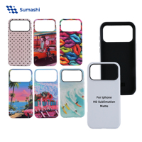 Coque de téléphone 3D 2 en 1 avec charge magnétique sans fil, finition brillante, sublimation, étui de téléphone vierge pour iPhone 16 15 14 13 12 Pro Max