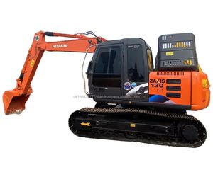 Excavatrice Hitachi ZAXIS 120 d'occasion, modèle 2023, 12 tonnes de poids opérationnel, en bon état, fonctionnelle, origine japonaise, ZX50 ZX60 ZX70 - Product Image 1