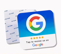 Nfc Google Review Epoxy Sticker/placa de comentarios para Ins/Facebook/Yelp/TripAdvisor Restaurant