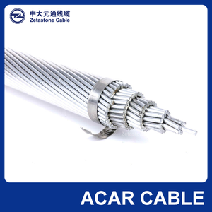Aluminio redondo de alta calidad ACAR 1350- H19 Cable de aleación de conductor de aluminio refuerzo cable de transmisión aéreo desnudo - Product Image 5