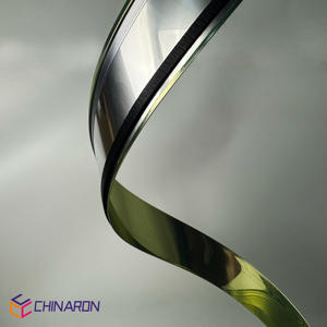 7cm Espelho Prata Alumínio Bobinas com <span class=keywords><strong>PVC</strong></span> Guarnição Cap Letter Form Trim Canal Bending Processing Service Incluído - Product Image 5