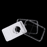 Boîtier de présentation double pour pièces de monnaie 14mm-40mm en acrylique avec coussin TPE – Collection de capsules durables de qualité supérieure