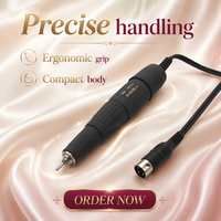 Pièce à main professionnelle portable pour micro-moteur de manucure SH37LN, haute qualité, 35000 tr/min, avec brosse, modèle H37L1