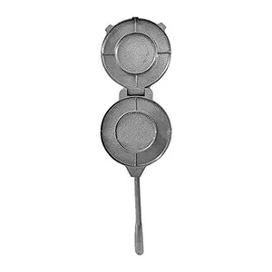 Arma tacos de alumínio dobrável, utensílios de cozinha, máquina de tortilha de 6 polegadas, antiaderente, utensílios para cozinha