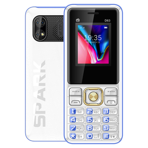 Nuevo Teléfono Móvil D63 de 1.77'' con Doble SIM 2G GSM, Batería de Gran Capacidad, Linterna y Botones Físicos a Bajo Precio - Product Image 4