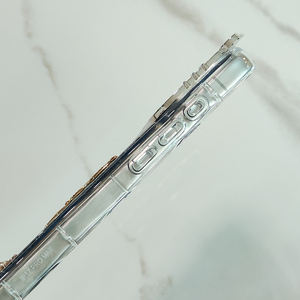 <span class=keywords><strong>Coque</strong></span> de téléphone antichoc en époxy de luxe avec design à gros trous pour iPhone 16 Pro Max, étui de protection mignon pour mobile - Product Image 2