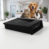 Lector y Grabador de Microchip RFID Portátil de 134.2KHz para Animales, Escáner de Identificación de Mascotas ISO11784/85 FDX-B para Perros, Gatos y Vacas