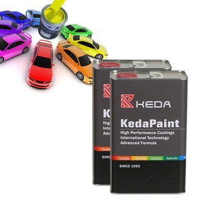 Pintura de Acabado Automotriz KeDa 2K Transparente de Alto Brillo y Dureza, Revestimiento Líquido Renovador con Acabado Metálico - Product Image 3