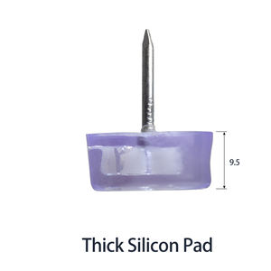 Coussin <span class=keywords><strong>de</strong></span> <span class=keywords><strong>pied</strong></span> <span class=keywords><strong>de</strong></span> meubles en silicone 9.5mm d'épaisseur en caoutchouc translucide niveleur <span class=keywords><strong>de</strong></span> jambe <span class=keywords><strong>de</strong></span> meubles pieds <span class=keywords><strong>de</strong></span> nivellement antidérapants pour <span class=keywords><strong>chaise</strong></span> <span class=keywords><strong>de</strong></span> Table d'armoire - Product Image 4