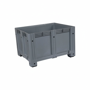 ED-KON 1210-76 C Contenedor de Plástico PP Rectangular Apilable de Alta Resistencia para Uso Industrial, Caja de Paletización Cerrada - Product Image 2