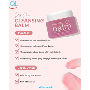 Bálsamo Limpiador QL, enriquecido con aceite de jojoba y minerales, controla suavemente la grasa y nutre la piel normal a seca. - Product Image 5