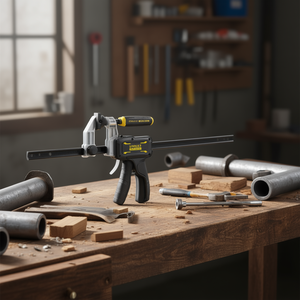 Abrazadera híbrida Stanley Fatmax de 12 pulgadas, abrazadera ajustable para tubos de metal, madera y plástico - Product Image 3