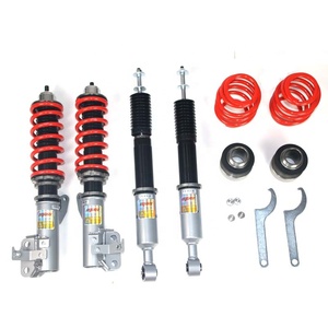 Kit d'abaissement de suspension réglable en hauteur, ressorts hélicoïdaux, amortisseurs (4 pièces) - Product Image 4