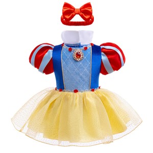 Giáng sinh bé gái công chúa Romper váy Anna Elsa Rapunzel <span class=keywords><strong>Tinker</strong></span> Chuông trang phục halloween ưa thích Cổ Tích bodysuit với headband - Product Image 5