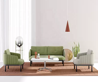 Canapé Modulable de Réception pour Hôtellerie de Luxe et Restaurant, Mobilier de Bureau Commercial en Tissu, Canapés Modernes de Bureau