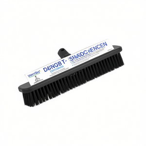 Brosse à poils pour le nettoyage des machines, tête plate de 120 mm de large avec poils doux pour le nettoyage des sols et des surfaces - Product Image 1