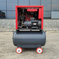 Compresseur d'air à vis monophasé robuste Sollant 3.7Kw 4.5Kw 5.5Kw 7.5Kw 5Hp 6Hp 7.5Hp 10Hp 220V 50Hz 60Hz
