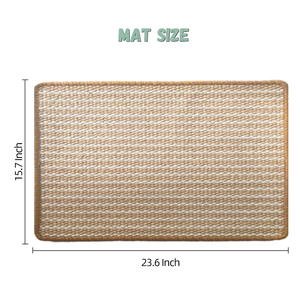 Nieuwe Kat Krabber Tapijt Met Magic Tape Sisal Krabpaal Voor Katten Handig Verpakken In Doos - Product Image 5