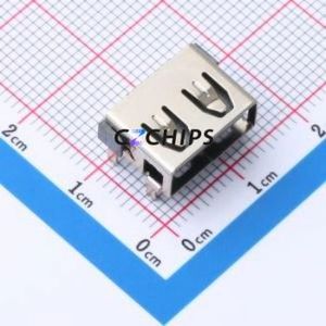10.0 4JCHT6.3 USB Connector SMD Connector ( Connector Type: Type-A )( Protocol Standard: USB 2.0 )( Gender: Female ) - Product Image 1