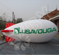Dirigeable gonflable en PVC/hélium sur mesure, pour l'extérieur/zeppelin/dirigeable gonflable à vendre