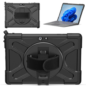 Ốp Lưng Bảo Vệ Chắc Chắn Hạng Nặng Cho <span class=keywords><strong>Microsoft</strong></span> Surface Go 1 2 3 Với Dây Đeo Tay 360 Xoay - Product Image 1