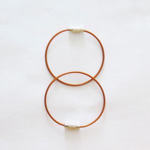 Yiwang ห่วงโซ่ลวดสลิงสแตนเลสแหวนล็อคสกรูสีส้ม - Product Image 4