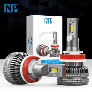 NAO NP Lampe à LED haute puissance 100W Canbus H4 Lampe à LED pour phare de voiture Super Bright H7 H11 Ampoule de phare à LED