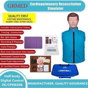 Maniquí <span class=keywords><strong>de</strong></span> <span class=keywords><strong>Ciencias</strong></span> Médicas <span class=keywords><strong>de</strong></span> Medio Cuerpo para Entrenamiento <span class=keywords><strong>de</strong></span> RCP con Control Digital (Sin Impresora) - Product Image 2