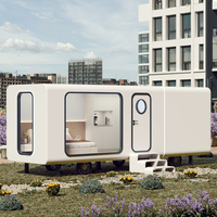 2025 Capsule spatiale moderne de luxe de 4m Capsule modulaire préfabriquée Petite maison Capsule spatiale pour maison mobile pour hôtel et villa