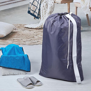 Panier à linge CF Easy Fit en nylon ripstop double, grand sac de rangement pour vêtements sales avec sangle pour salle de bain - Product Image 2