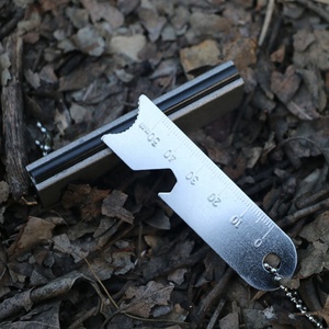 Irondonkey phong cách Mỹ nhẹ hơn magiê thanh cắm trại ngoài trời công cụ sinh tồn scraper EDC bushcraft gỗ xử lý lửa khởi động - Product Image 5
