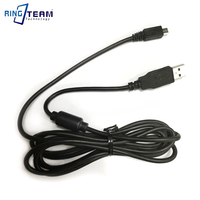 Câble de données USB gainé en PVC IFC-600PCU Micro cordon à 5 broches pour appareil photo Canon PowerShot SX620 HS SX720 HS SX730 HS EOS M5 M6 M50