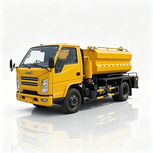 Camión de succión de aguas residuales JMC 4x2 4cbm 115hp diésel, venta directa de fábrica para succión de aguas residuales - Product Image 1