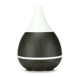 Diffuseur d'aromathérapie ultrasonique à grain de bois, humidificateur de 150 ml avec lumière LED pour la maison et le bureau - Product Image 2