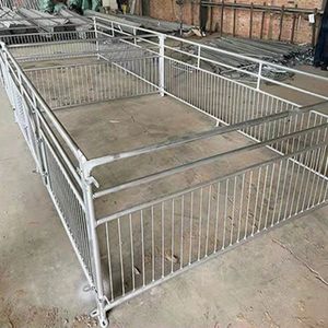 Cages pour animaux d'engraissement galvanisées par immersion chaude conçues spécifiquement pour les truies d'engraissement - Product Image 1