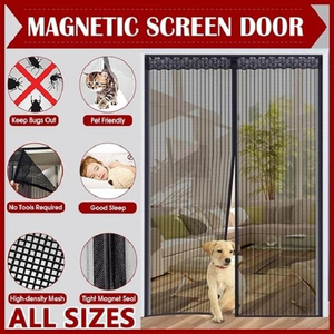 Mosquitera Automática para Puerta de Cocina, Protección Contra Mosquitos e Insectos, Cierre Automático, 100% Poliéster Plisado, Directo de Fábrica XinLan - Product Image 4