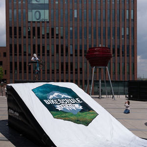 Rampes d'atterrissage gonflables pour sports extrêmes, BMX, <span class=keywords><strong>VTT</strong></span>, airbag pour sauts et cascades - Product Image 1