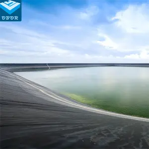 Geomembrane HDPE per serbatoio d'acqua di discarica in Uruguay 1mm 1.5mm 2mm geomembrane prezzo