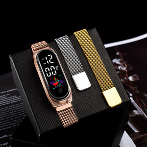 <span class=keywords><strong>Reloj</strong></span> Deportivo 2026 para Mujeres, Hombres y Niños, Resistente al Agua, Luminoso, <span class=keywords><strong>Digital</strong></span>, con Pantalla Táctil LED - Product Image 2