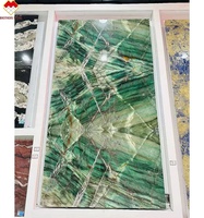 Comptoirs de luxe en quartzite vert émeraude royal cristal de fuchsite vert Gaya pierre naturelle translucide grande dalle granit du brésil