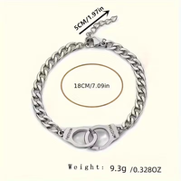 Menottes avec bracelets Mesdames Lovely Fashion Bracelets Daily Wear Cadeaux de vacances